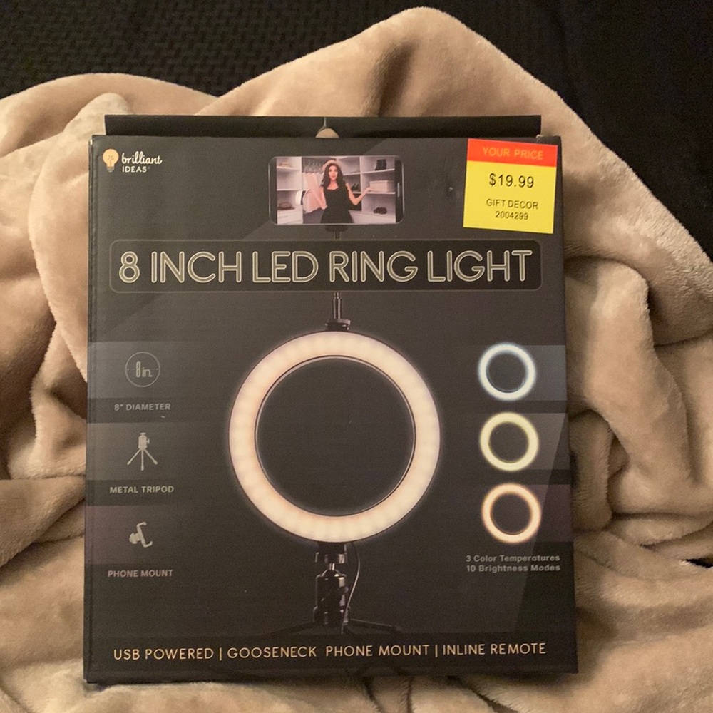 8 inch led  ring light